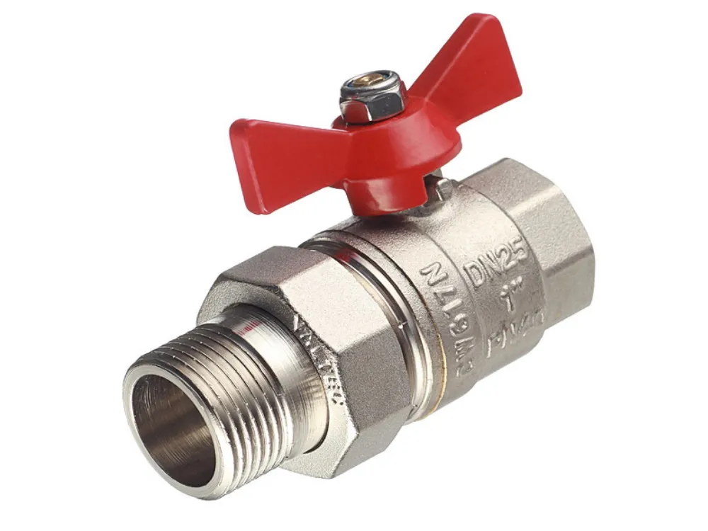 фото Кран шаровой valtec base с полусгоном 1" vt.227.n.06