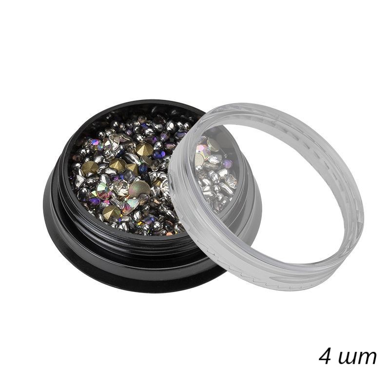 

Стразы для маникюра Nail Art №2 4 шт, Разноцветный, kr-15071