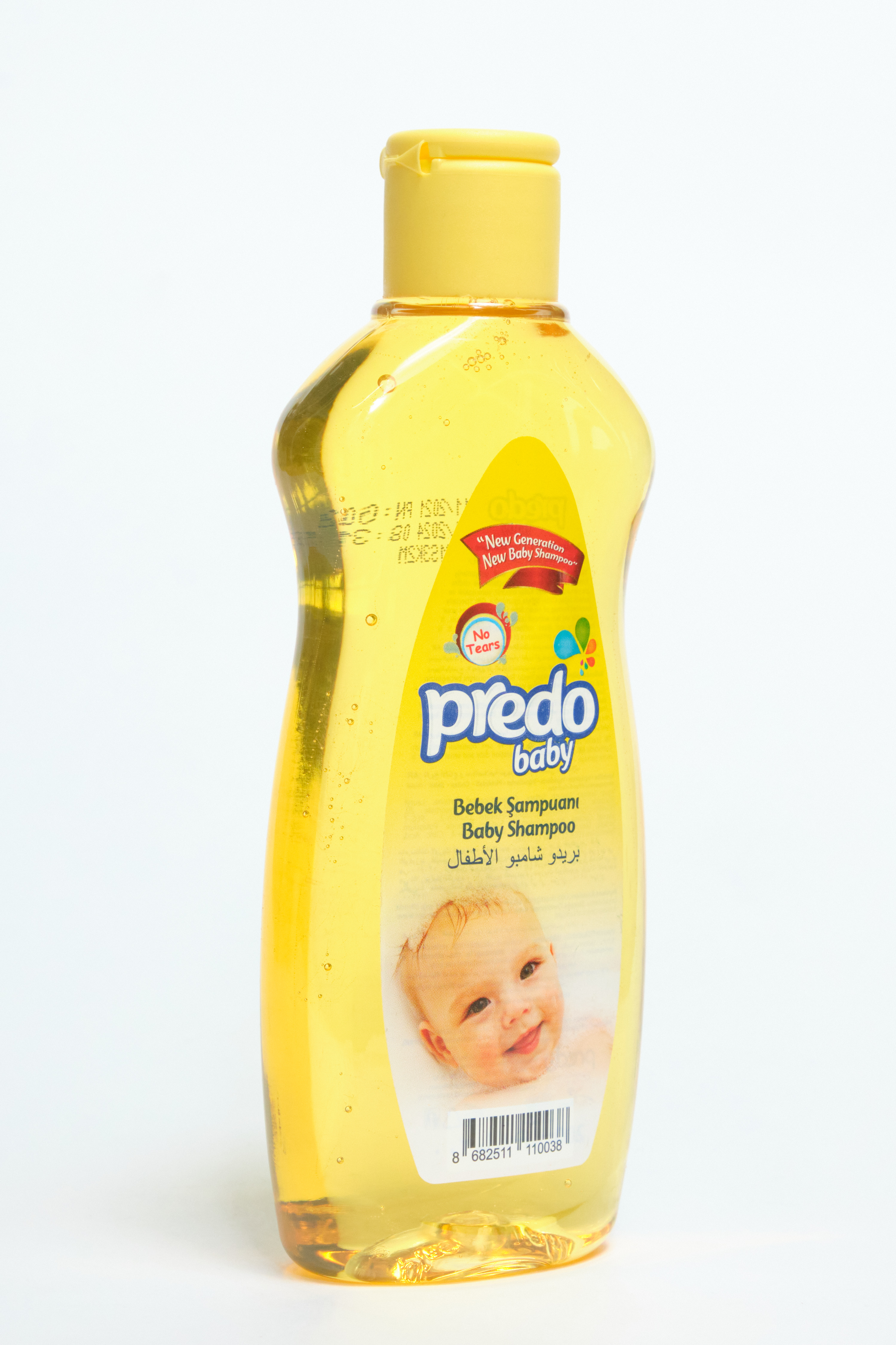 Детский шампунь без слез Predo Baby для новорожденных 2 шт по 200 мл
