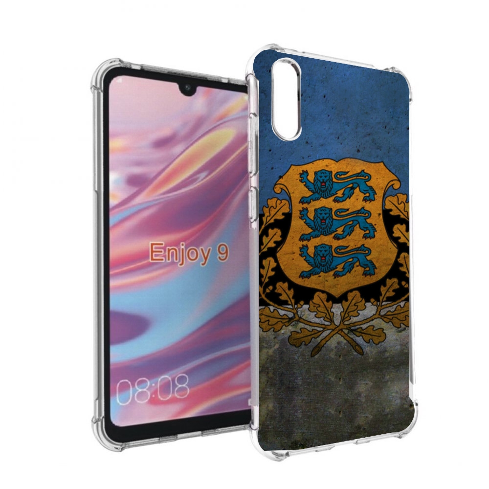 

Чехол бампер MyPads герб флаг эстонии для Huawei Enjoy 9, Прозрачный, Tocco