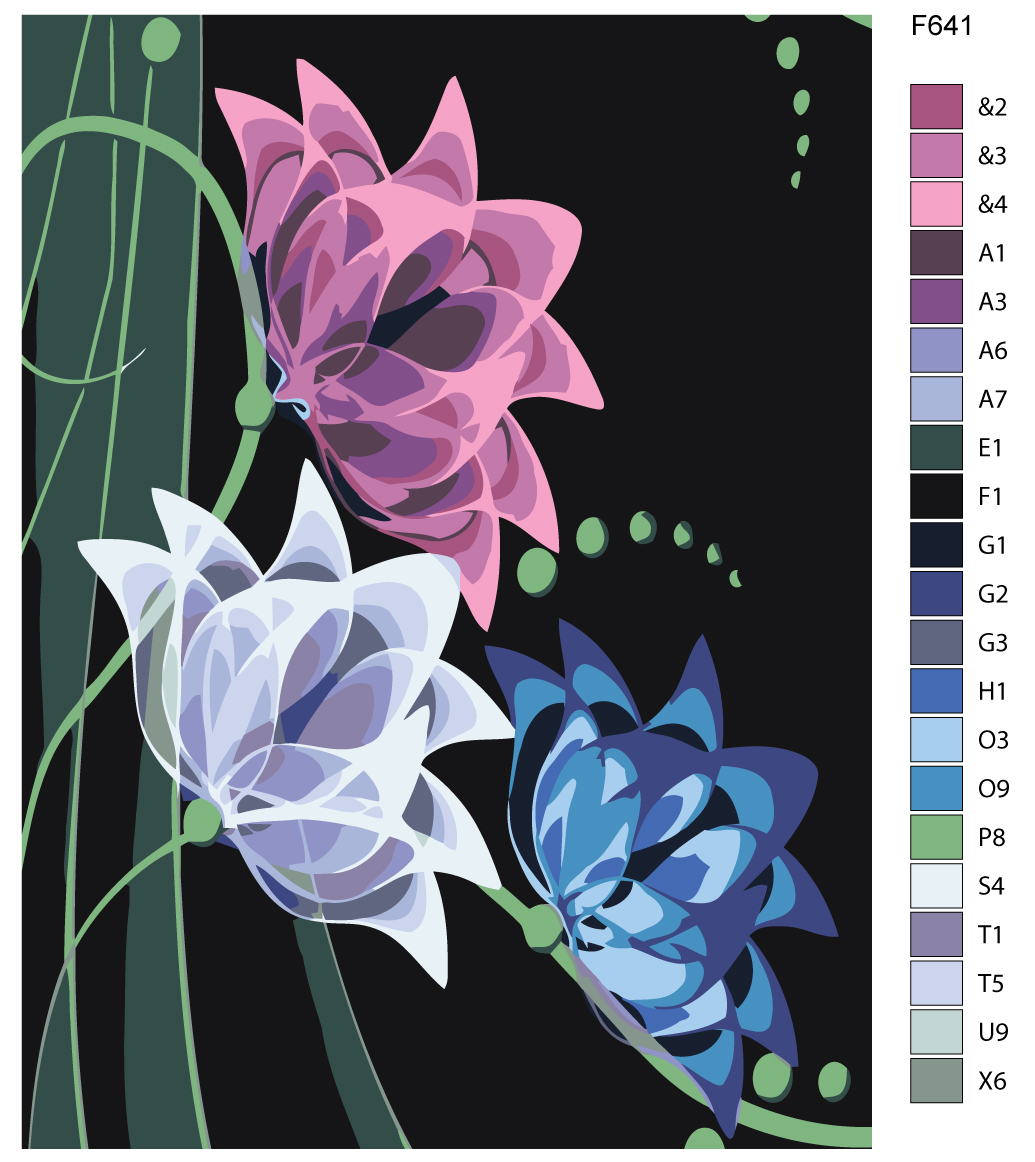 

Картина по номерам, "Живопись по номерам", 54 х 72, F64, F64