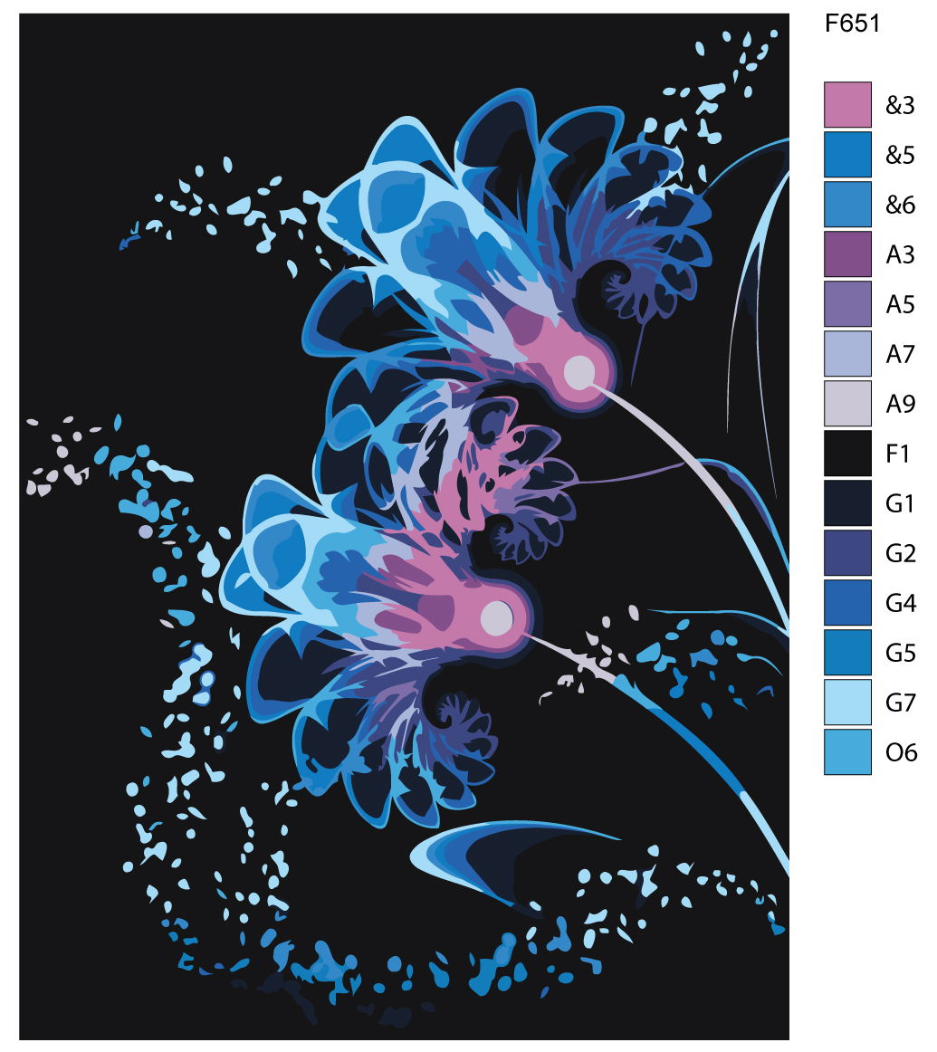

Картина по номерам, "Живопись по номерам", 54 х 72, F65, F65