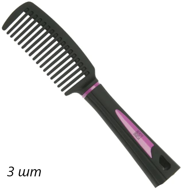 

Гребень для волос Dewal Beauty 3 шт, kr-18833
