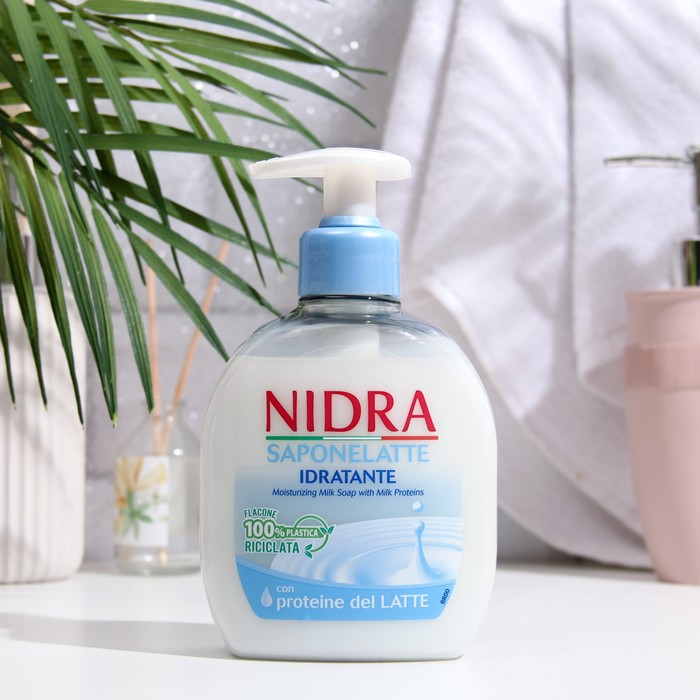 NIDRA Мыло жидкое NIDRA с молочными протеинами, 300 мл