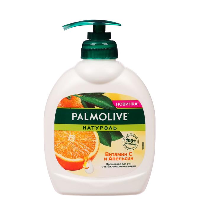 Жидкое мыло Palmolive Натурэль с витамином С и апельсином 300 мл жидкое мыло palmolive для кухни нейтрализующее запах 300 мл