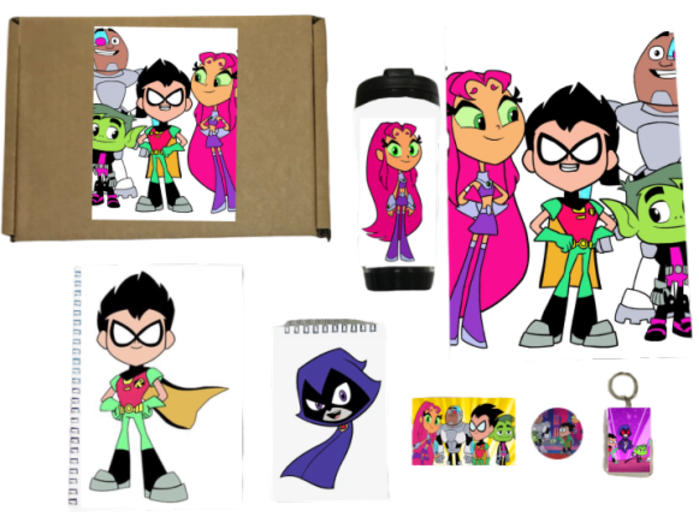 фото Бокс goodbrelok юные титаны вперёд, teen titans go №5