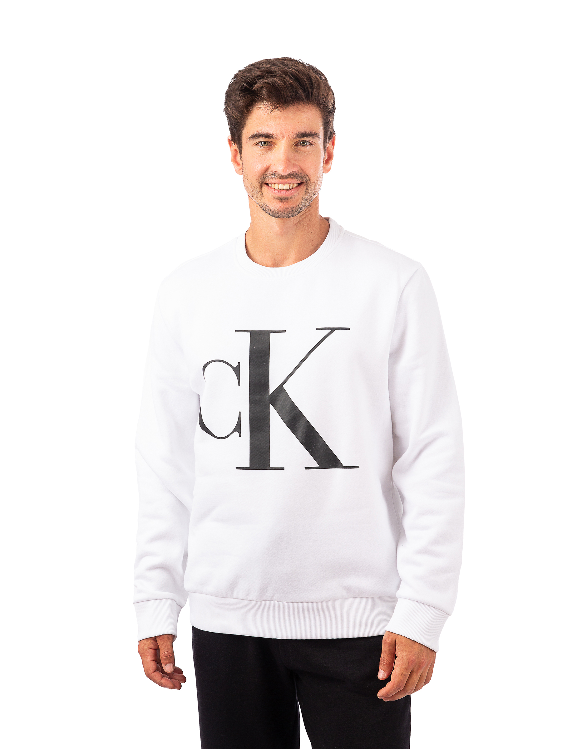 Свитшот мужской Calvin Klein 40JM937 белый 2XL 11490₽