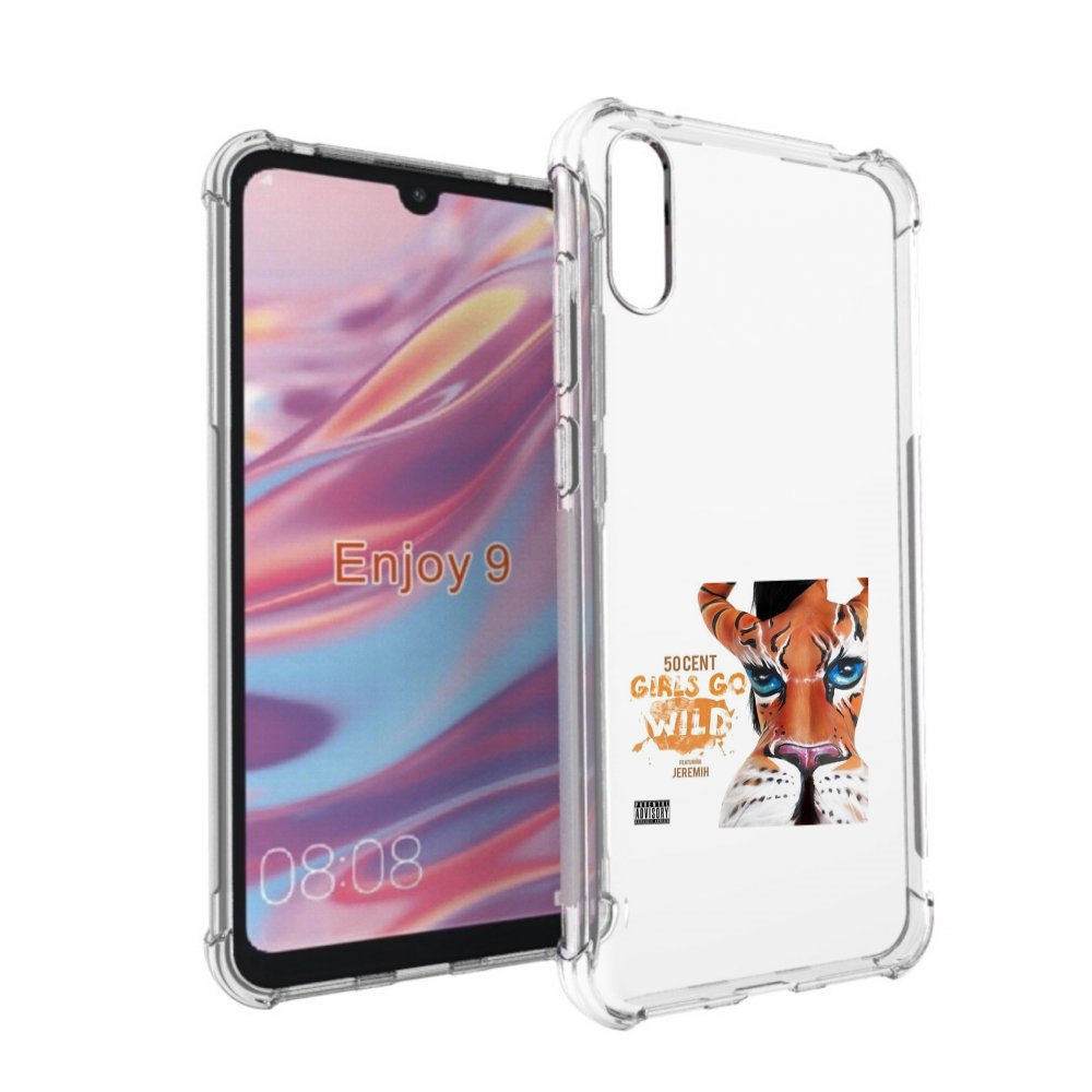 Чехол бампер MyPads 50 Cent Feat для Huawei Enjoy 9