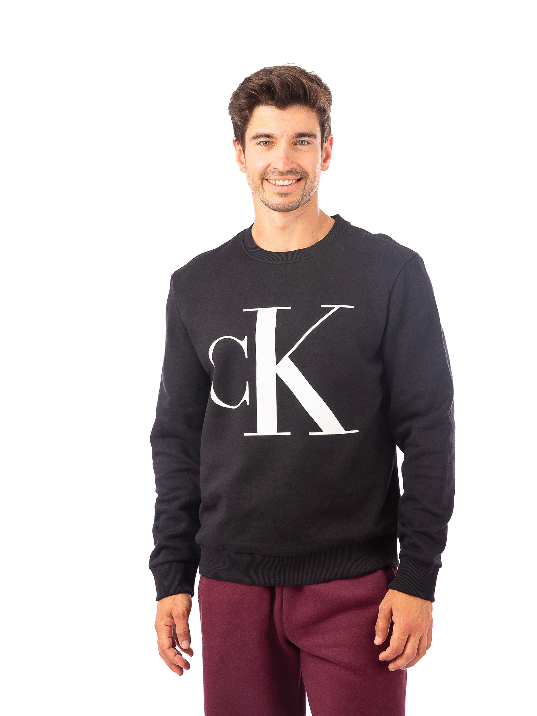 Свитшот мужской Calvin Klein 40JM937 черный XL