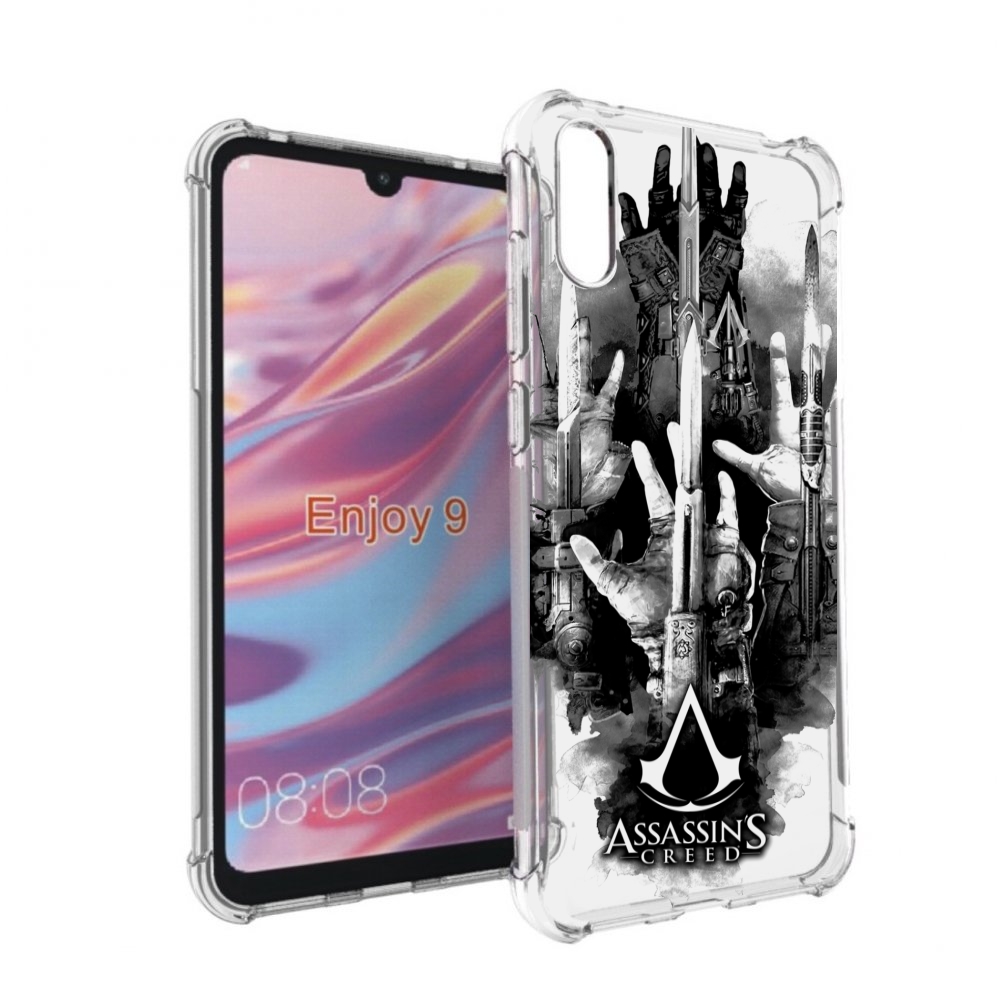 

Чехол бампер MyPads Assassin's Creed скрытый клинок для Huawei, Прозрачный, Tocco