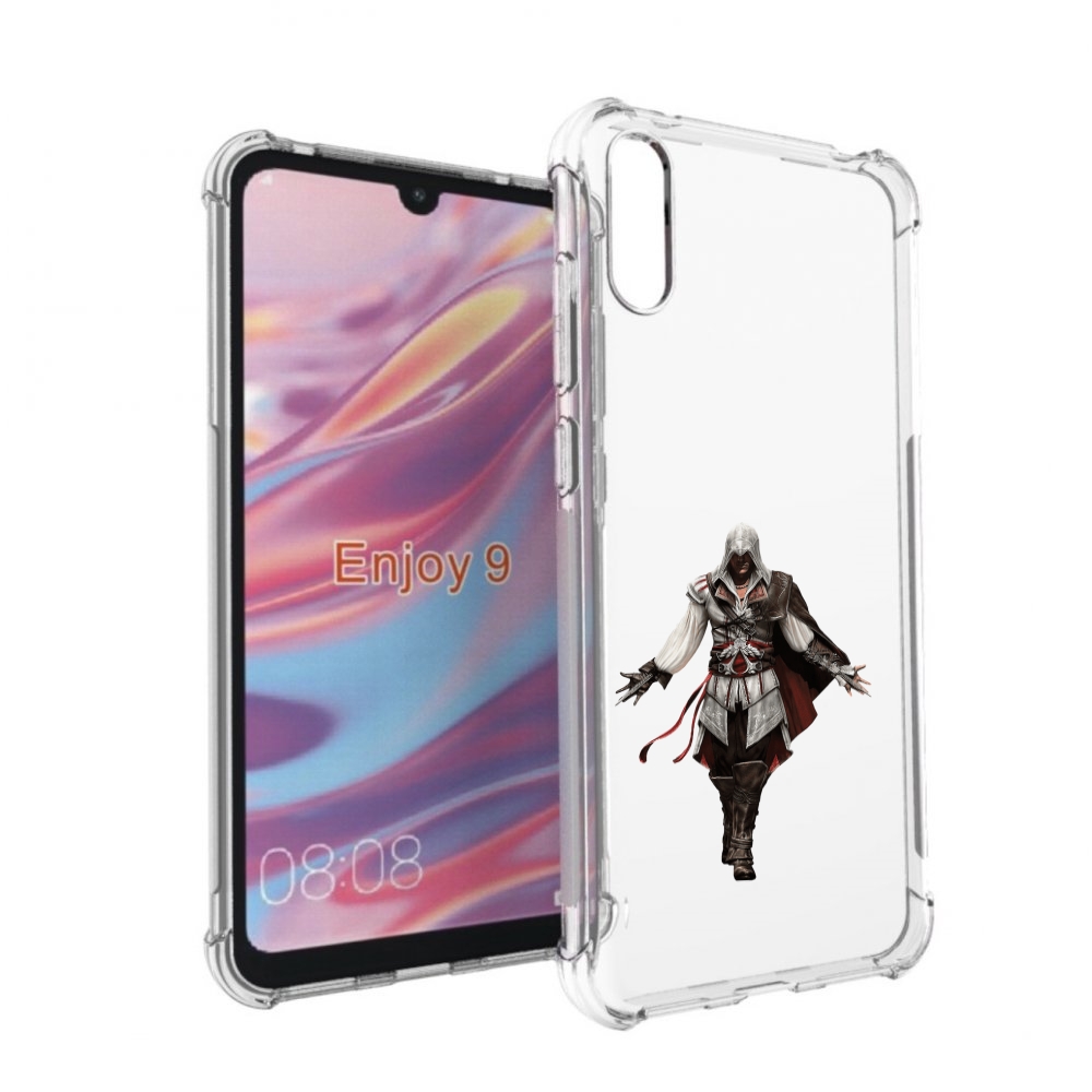 

Чехол бампер MyPads Assassin's-Creed мужской для Huawei Enjoy 9, Прозрачный, Tocco