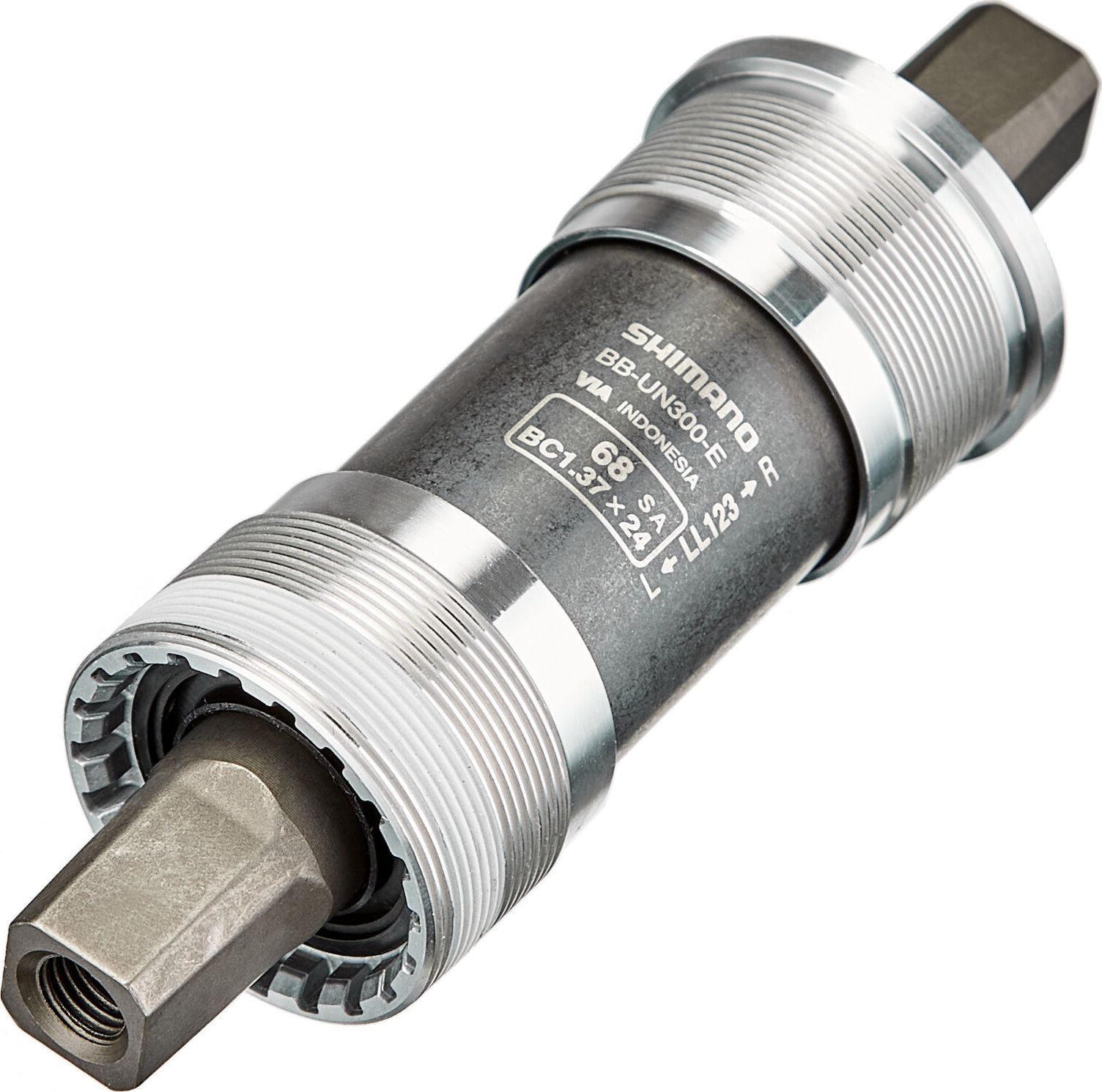 

Каретка SHIMANO BB-UN300 68х113 мм (квадрат), Серый, BB-UN300