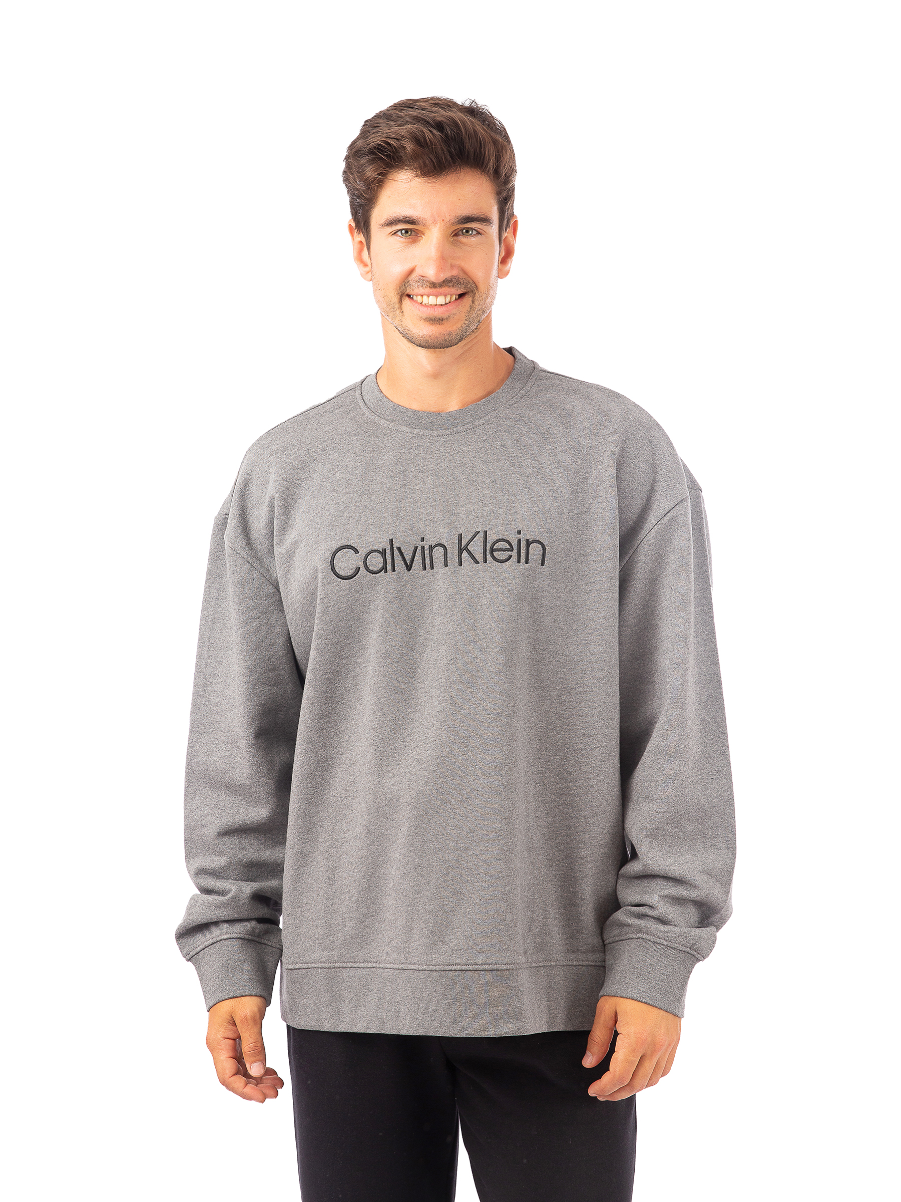 Свитшот мужской Calvin Klein 40HM230 серый 2XL