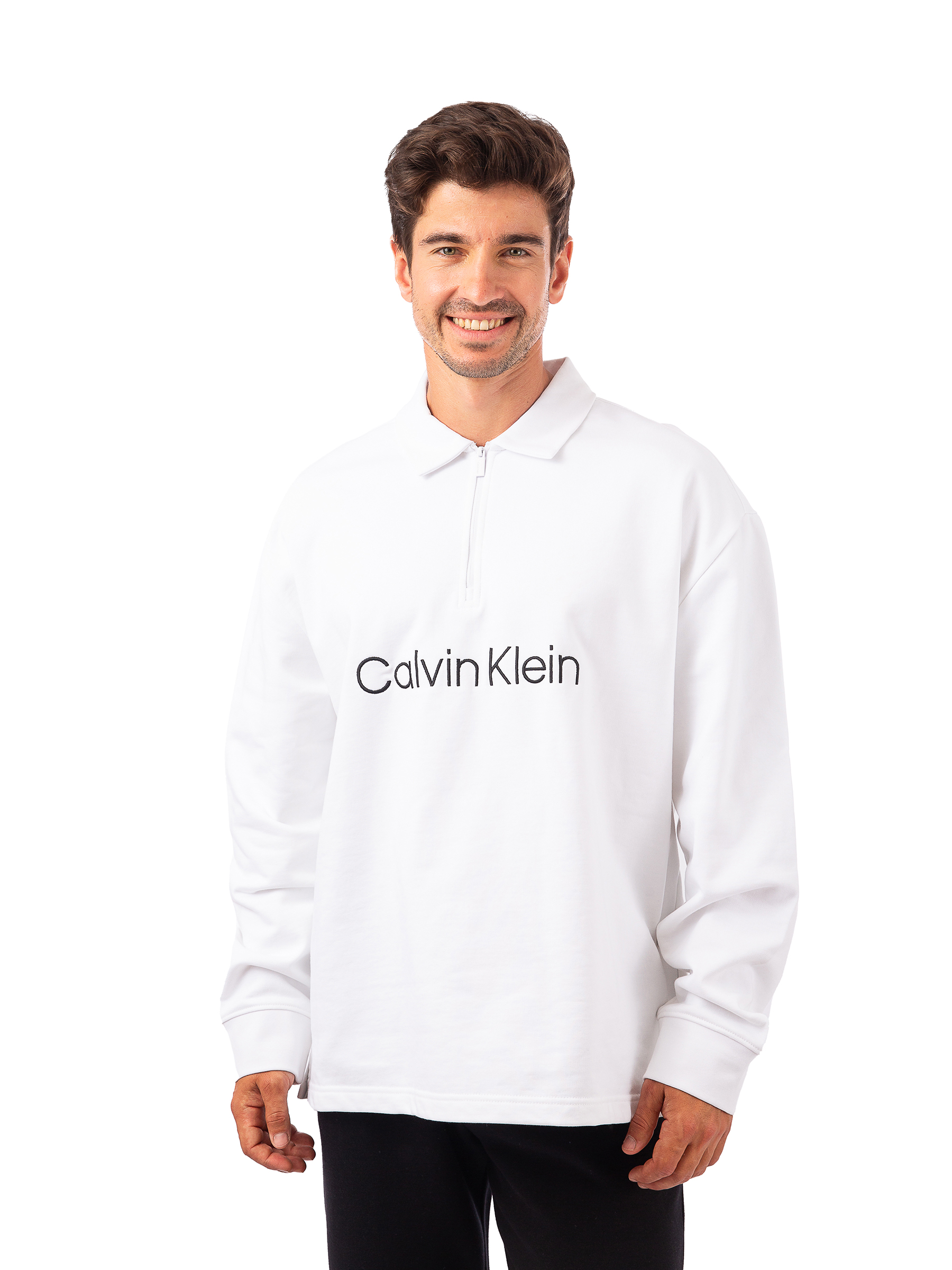 Свитшот мужской Calvin Klein 40HM250 белый XL