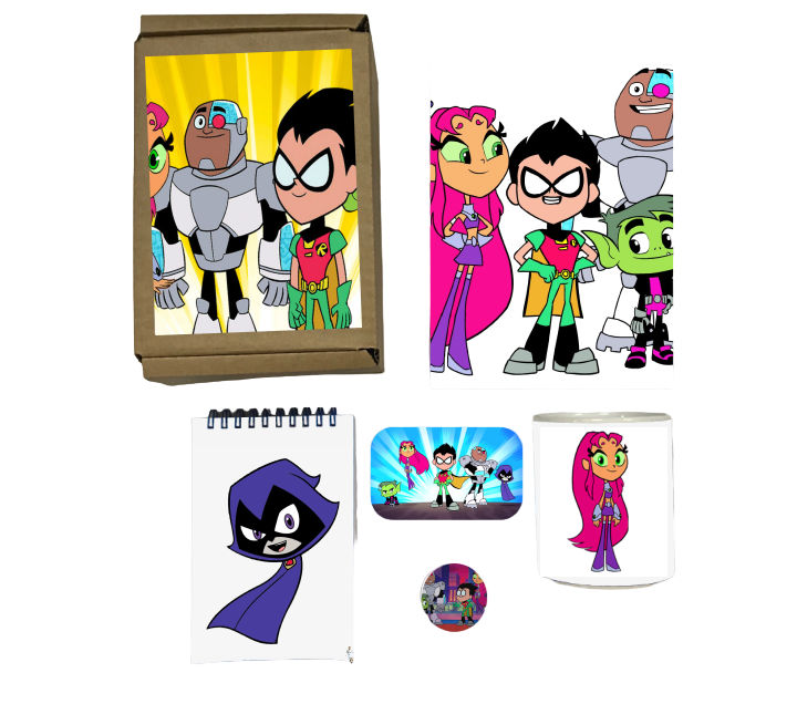 

Бокс GOODbrelok Юные Титаны Вперёд, Teen Titans Go №9
