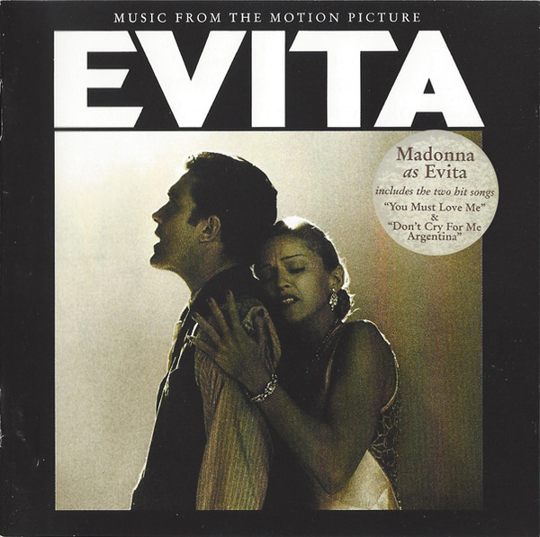 Andrew Lloyd Webber And Tim Rice ?– Evita (Music From The Motion Picture Soundtrack)(1 CD)