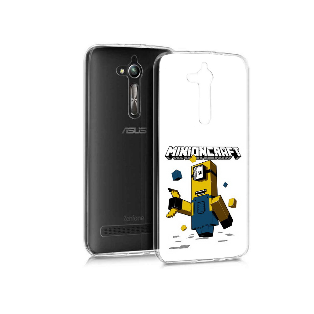 

Чехол MyPads Tocco для Asus ZenFone Go (ZB500KL) миньон, Прозрачный, Tocco