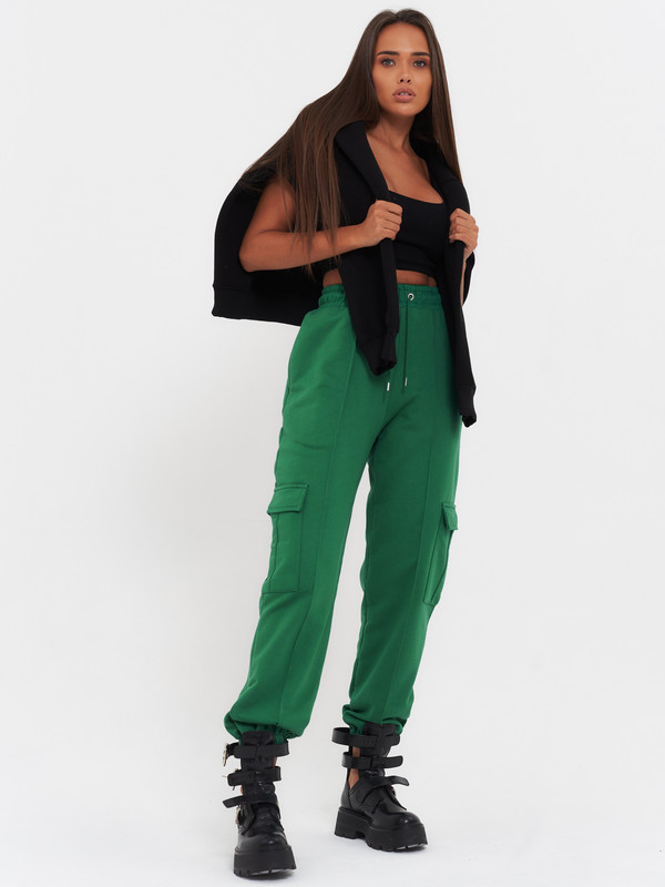 Спортивные брюки женские Little Secret uz300208 зеленые S