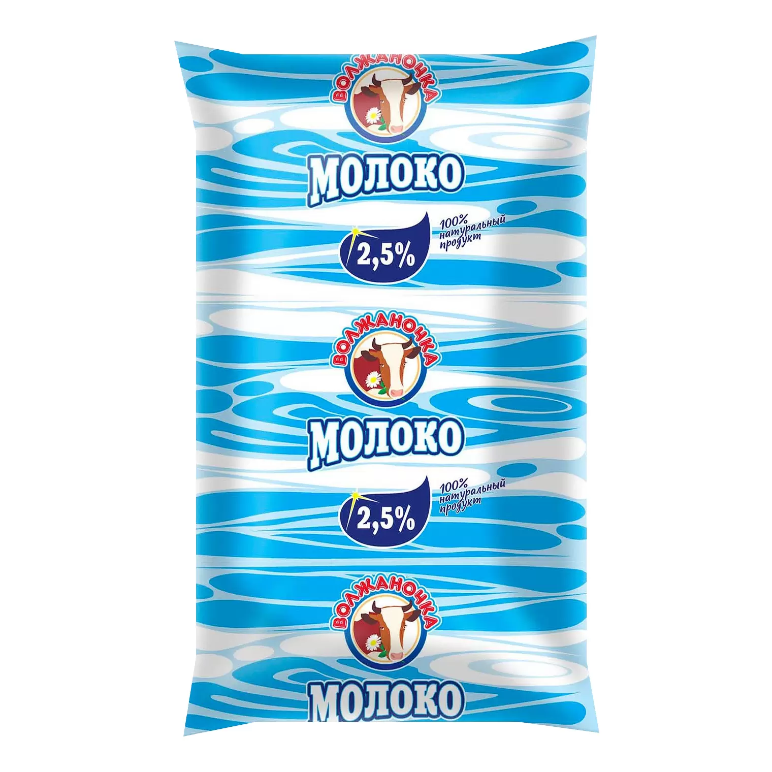 

Молоко Молсыркомбинат-Волжский пастеризованное, 2,5%, 800 мл