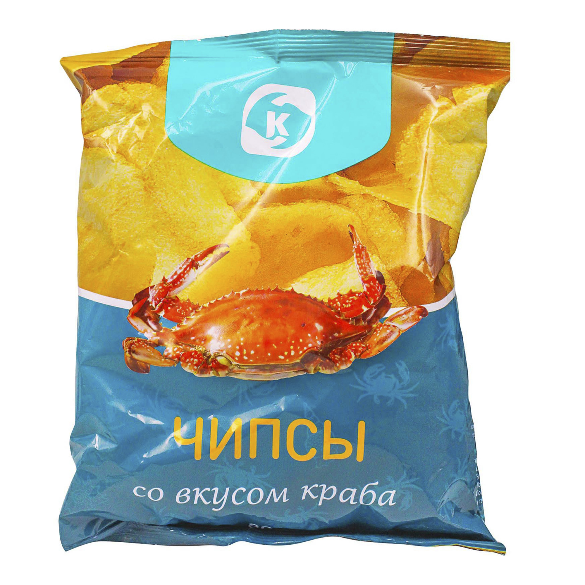 

Чипсы картофельные Командор со вкусом краба 80 г