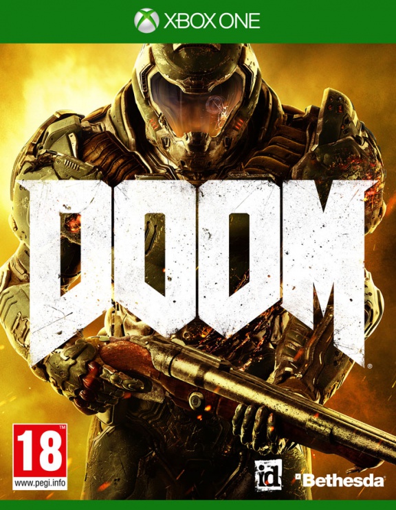 фото Игра doom для xbox one microsoft