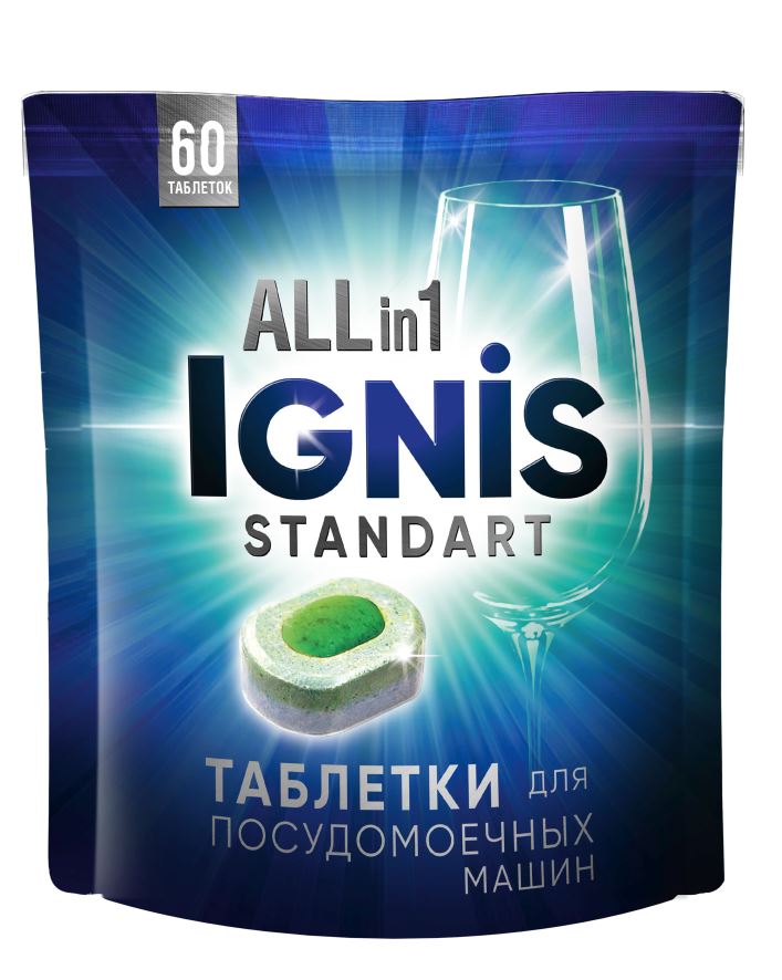 

Таблетки для посудомоечной машины Ignis Vmi Group 60шт