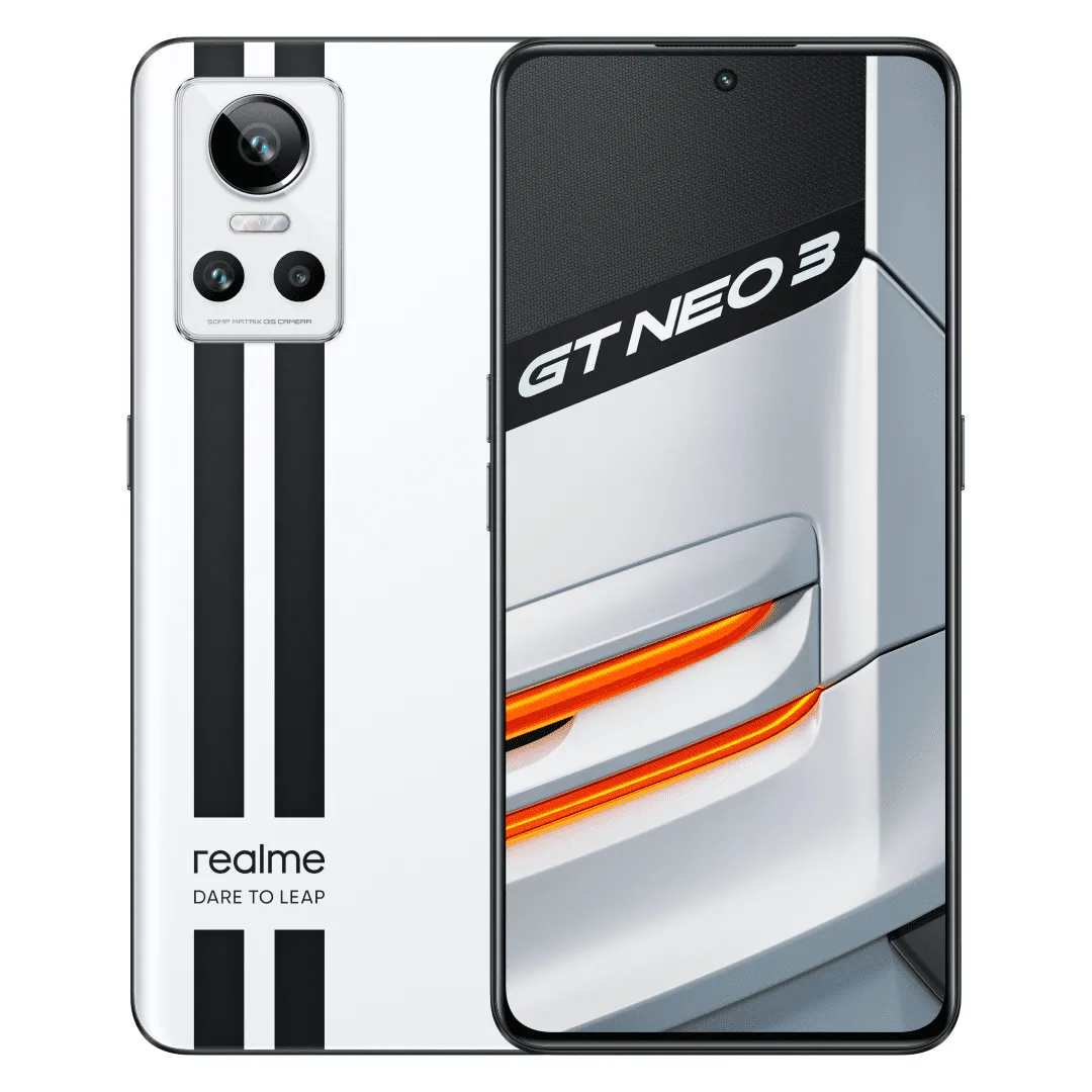 

Смартфон Realme GT Neo 3 80W 8/256Gb Global White, GT Neo 3