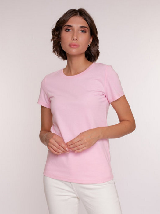 

Футболка женская Uzcotton W-F розовая L, Розовый, W-F