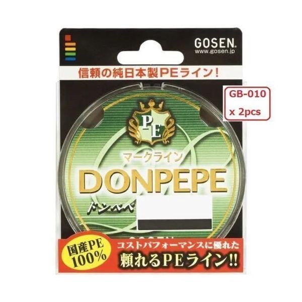 Плетенка Gosen Donpepe Markline PE 100м 1.5 7,8кг