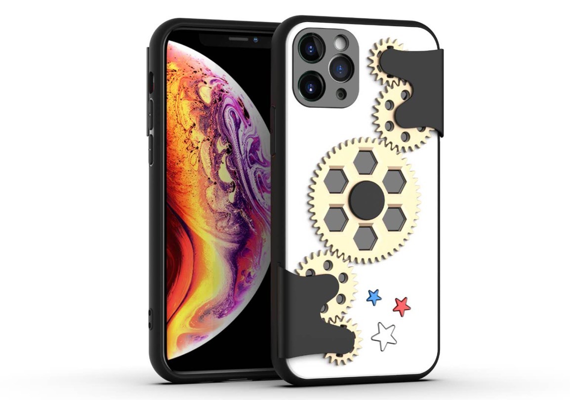 

Чехол силиконовый для iPhone SE 2020 / 7 / 8 Steampunk (стимпанк) белый с золотом, Белый;золотистый, Apple iPhone SE 2020 / 7 / 8