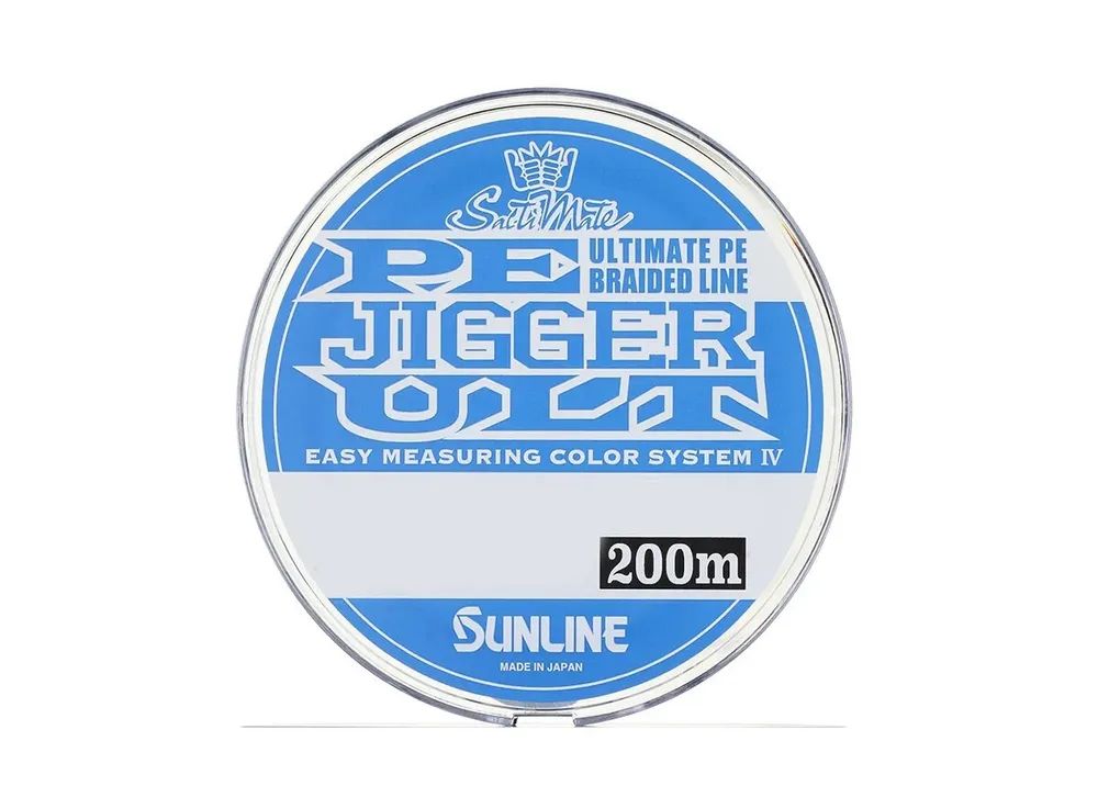 Шнур Sunline PE JIGGER ULT 4 Braid 200м # 1.2 (20Lb) 9.2кг