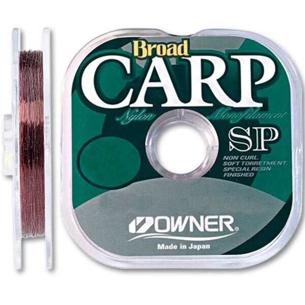 Леска Owner BROAD CARP SP Brown 100м 0.26мм 5.0кг 11.1Lb