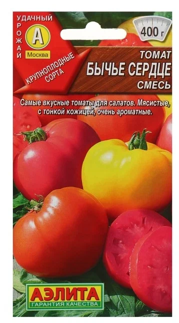 

Семена томат Аэлита Бычье сердце 00-00591824 1 уп.