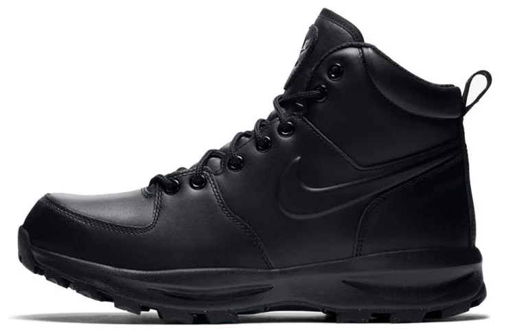 

Ботинки унисекс Nike Manoa Leather черные 42.5 EU, Черный, Manoa Leather
