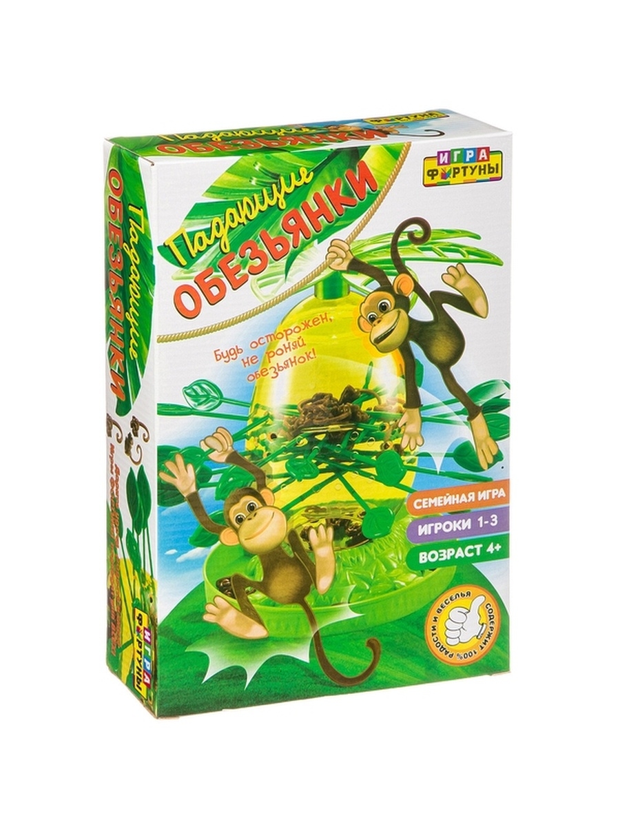 

Настольная игра Игра фортуны Падающие обезьянки семейная
