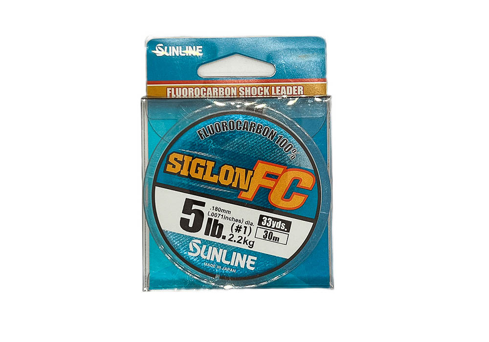 Леска Sunline SIGLON FC 2020 Clear 30м  5Lb (# 1.0) 0.180мм 2.2кг