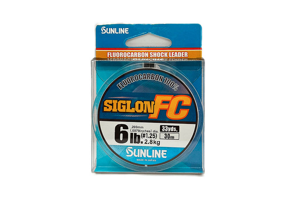 Леска Sunline SIGLON FC 2020 Clear 30м  6Lb (# 1.25) 0.200мм 2.8кг