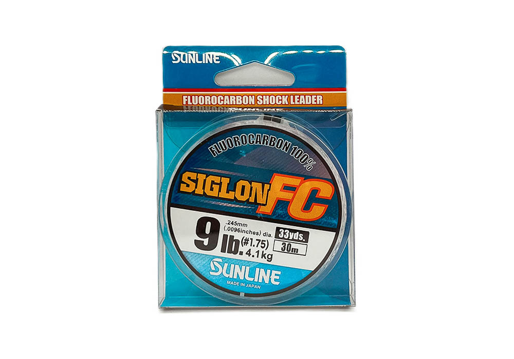 Леска Sunline SIGLON FC 2020 Clear 30м  9Lb (# 1.75) 0.245мм 4.1кг