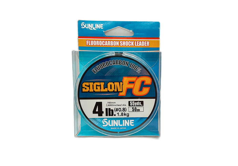 Леска Sunline SIGLON FC 2020 Clear 50м  4Lb (# 0.8) 0.160мм 1.8кг