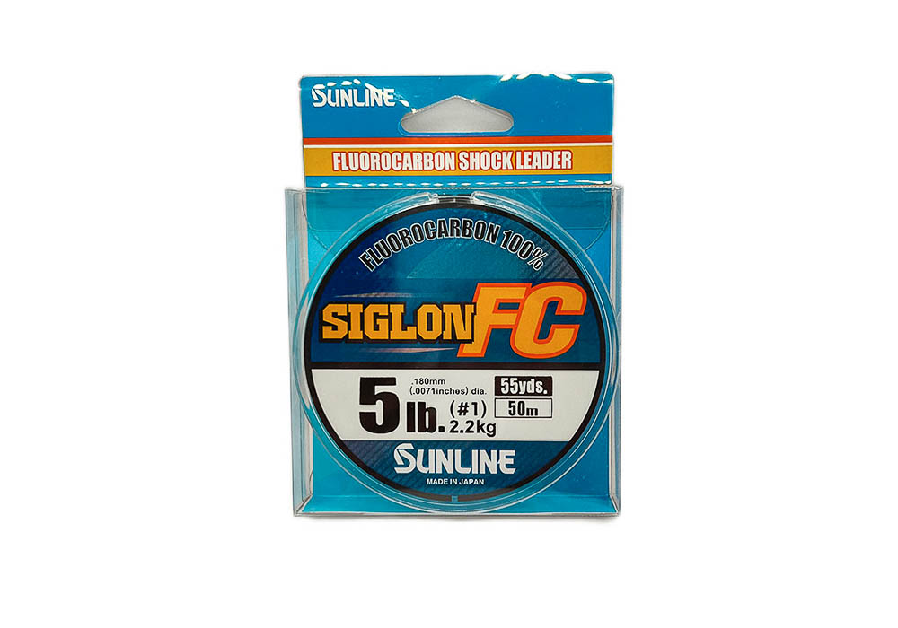 Леска Sunline SIGLON FC 2020 Clear 50м  5Lb (# 1.0) 0.180мм 2.2кг