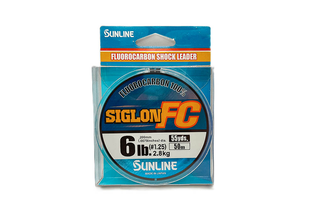 Леска Sunline SIGLON FC 2020 Clear 50м  6Lb (# 1.25) 0.200мм 2.8кг