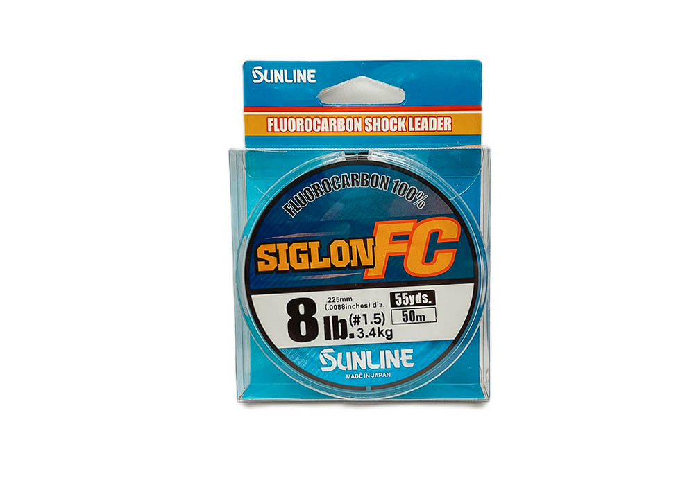 

Леска Sunline SIGLON FC 2020 Clear 50м 8Lb (# 1.5) 0.225мм 3.4кг, Прозрачный, Siglon FC