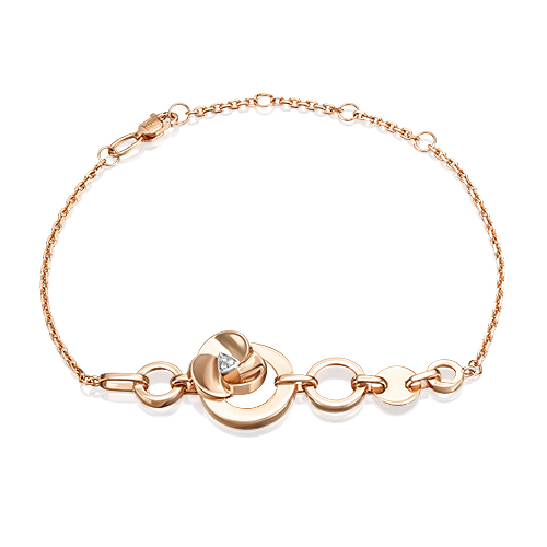 

Браслет из золота р. 20 PLATINA jewelry 05-0738-00-101-1111, бриллиант, 05-0738-00-101-1111
