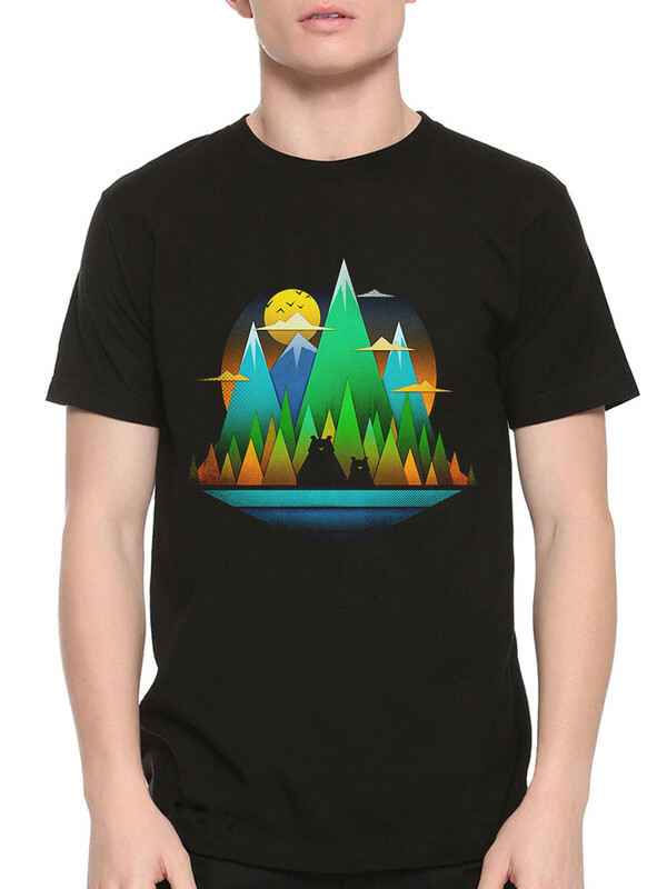 фото Футболка мужская design heroes медведь черная xl