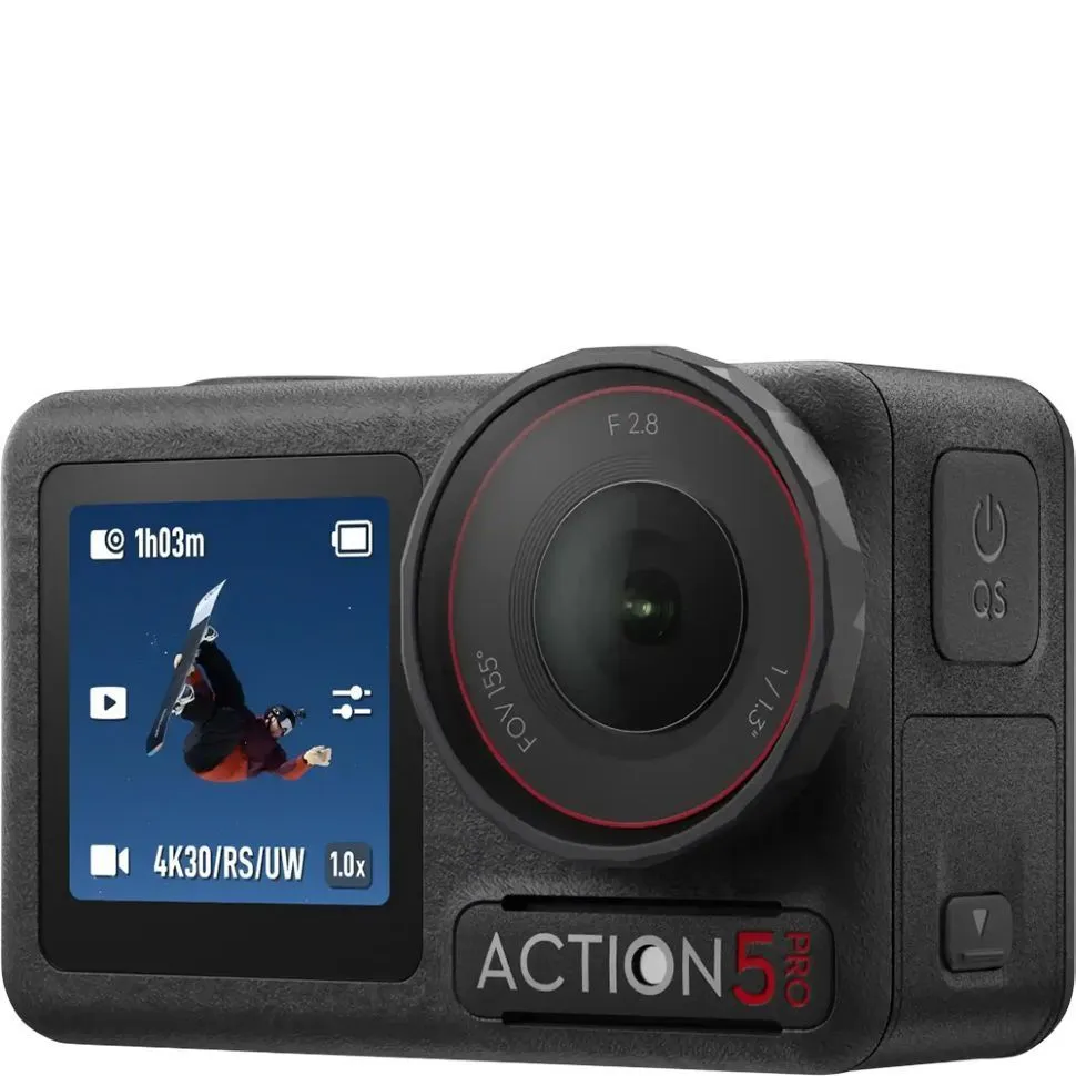 

Экшн-камера DJI Osmo Action 5 Pro Standard Combo Black, Osmo Action 5 Pro Standard Combo