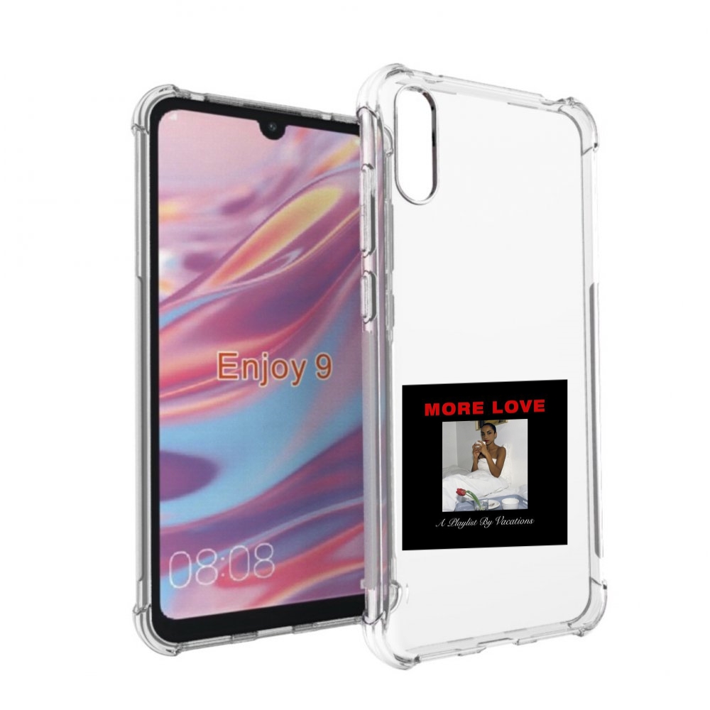 

Чехол бампер MyPads Drake & Sade - More Love для Huawei Enjoy 9, Прозрачный, Tocco