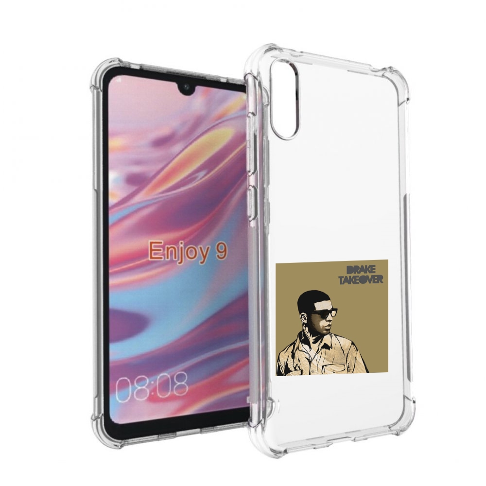 

Чехол бампер MyPads Drake - Takeover для Huawei Enjoy 9, Прозрачный, Tocco