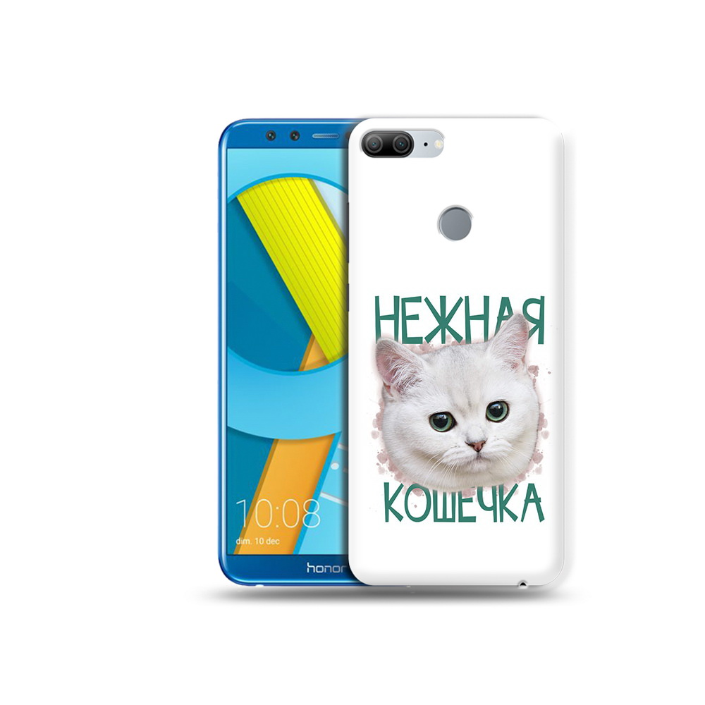 

Чехол MyPads Tocco для Huawei Honor 9 Lite нежная кошечка (PT117118.56.520), Прозрачный, Tocco