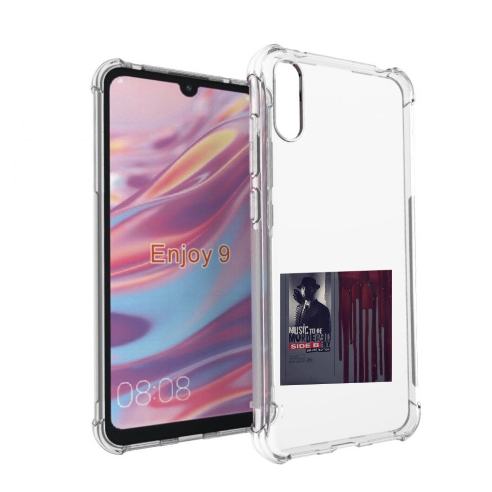 

Чехол Бампер Mypads Eminem Music To Be Murdered By Для Huawei En, Прозрачный, Tocco