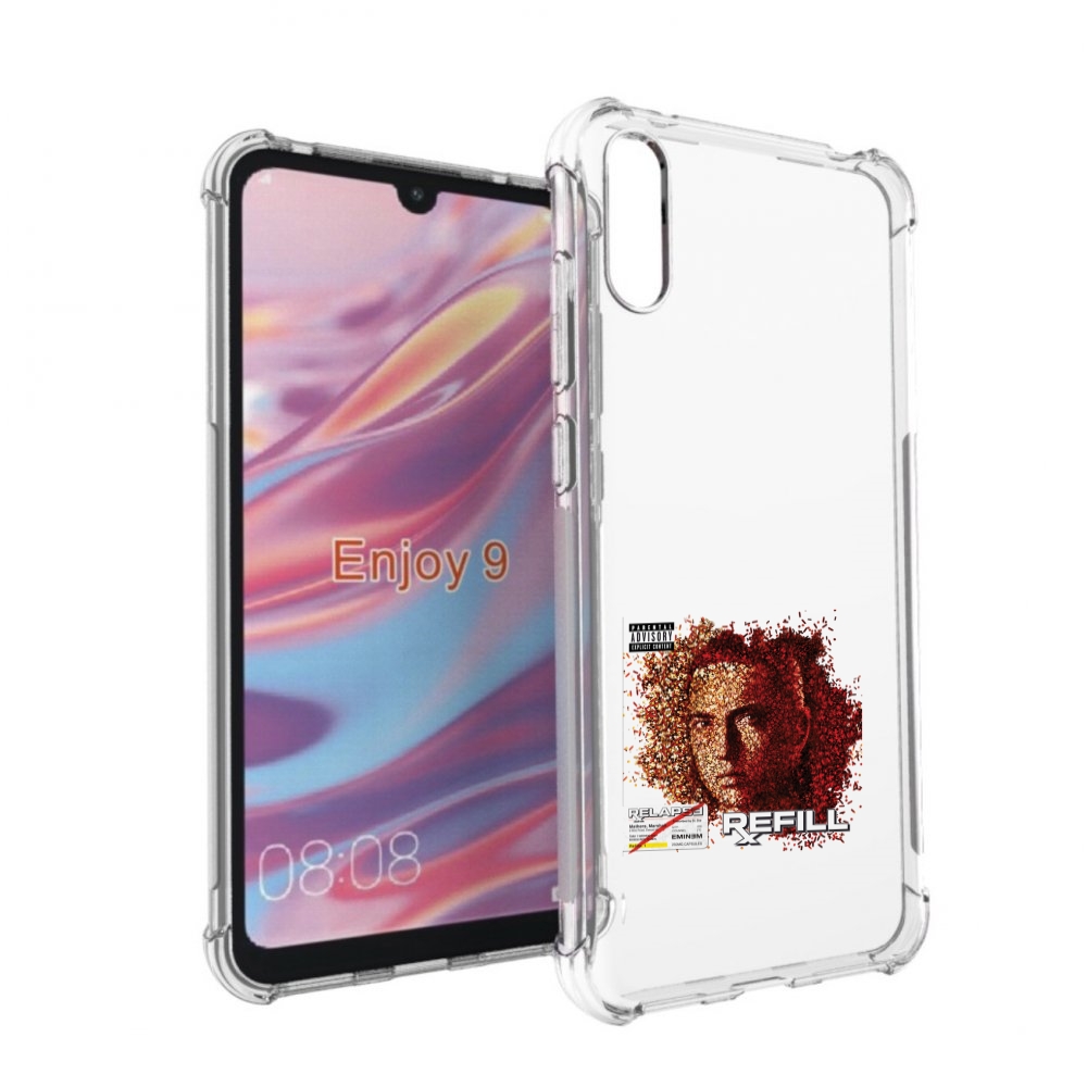 

Чехол Бампер Mypads Eminem Relapse, Refill Для Huawei Enjoy 9, Прозрачный, Tocco